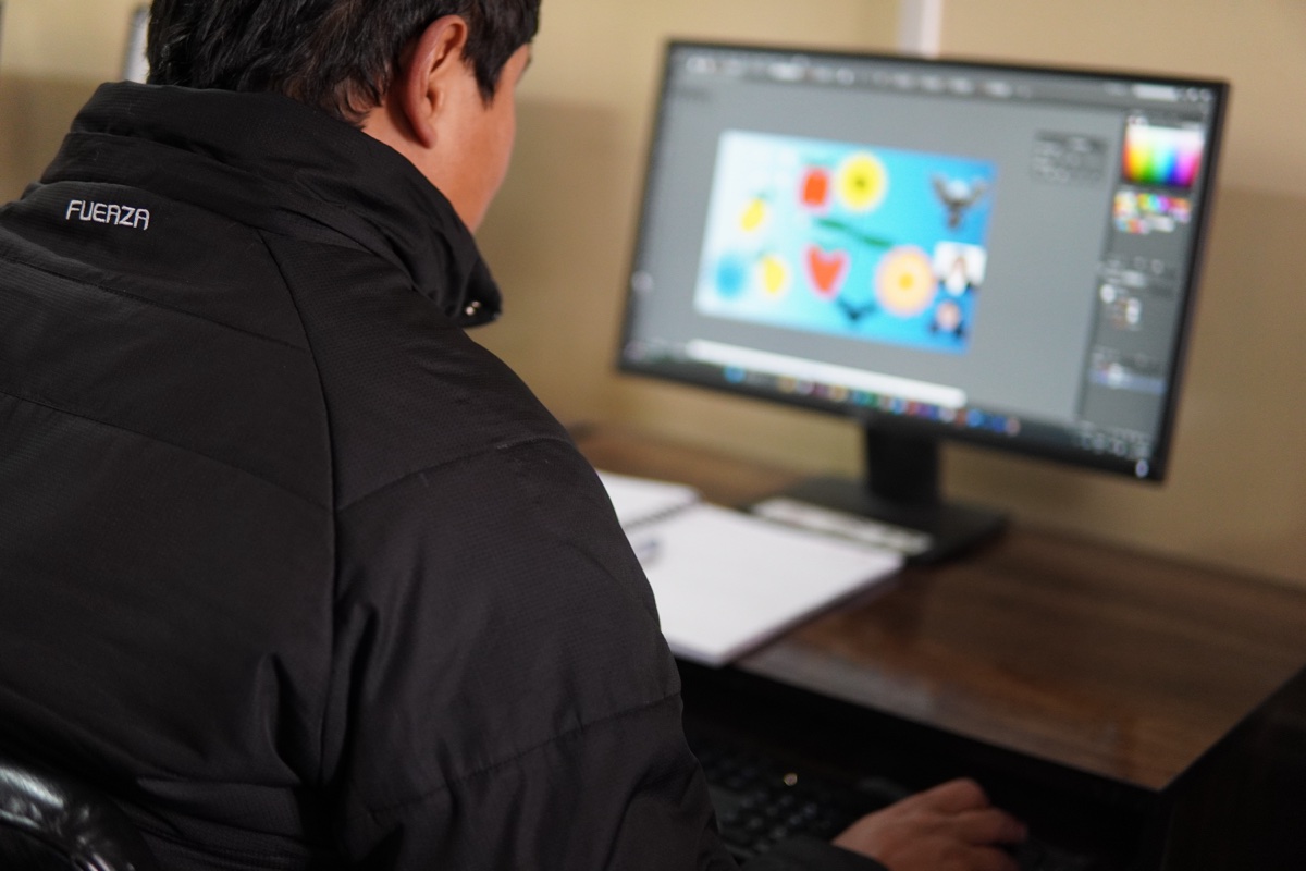 Graphic design training